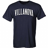 Villanova Wildcats Arch WEM T-Shirt - Navy Blue,baseball caps,new era cap wholesale,wholesale hats